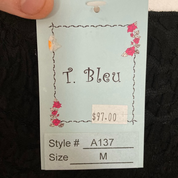 New T. Blue sequined top - size m - Picture 8 of 8